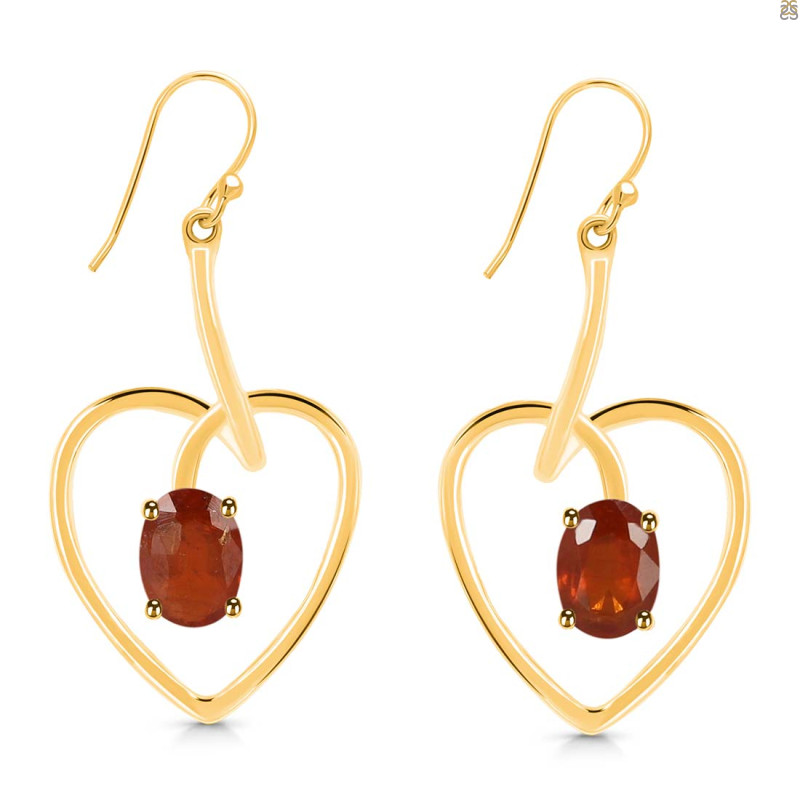 Kyanite (Orange) Earring KYN-RDE-441-O.
