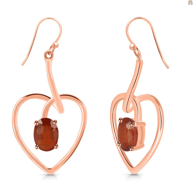 Kyanite (Orange) Earring KYN-RDE-441-O.