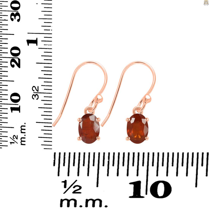 Kyanite (Orange) Earring KYN-RDE-670-O.