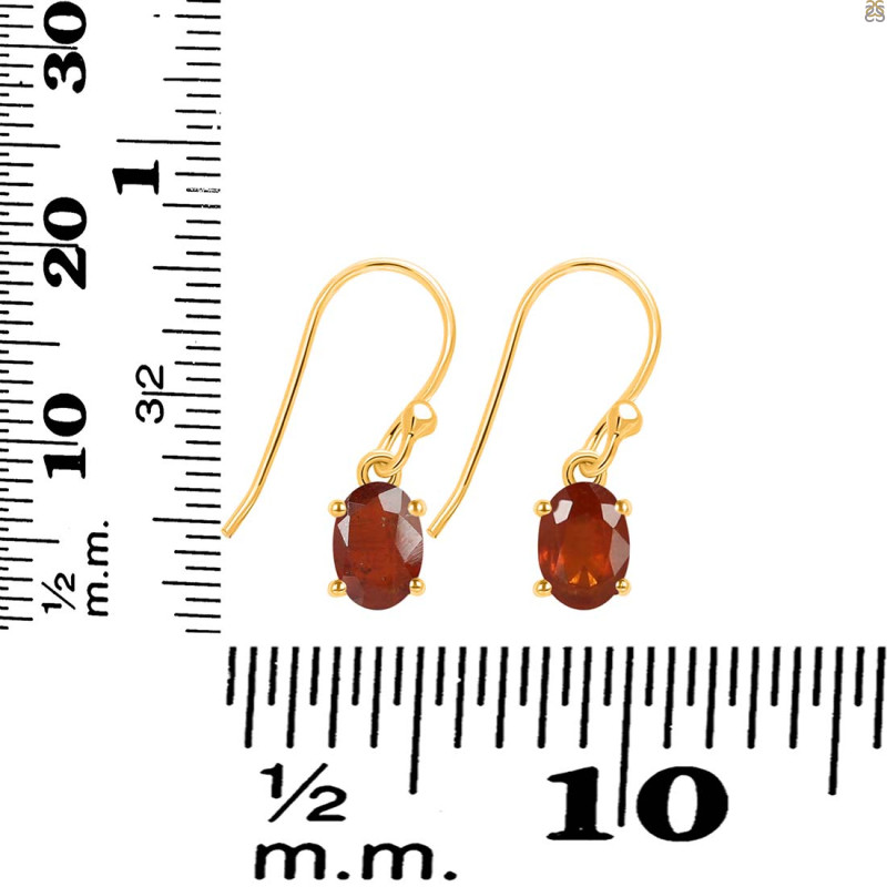 Kyanite (Orange) Earring KYN-RDE-670-O.