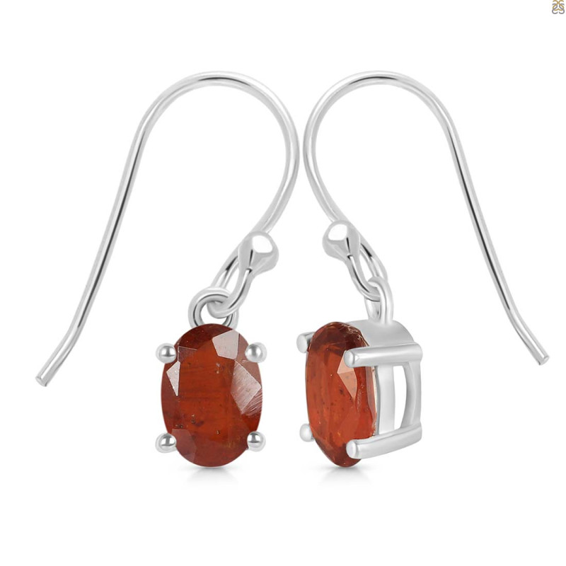 Kyanite (Orange) Earring
