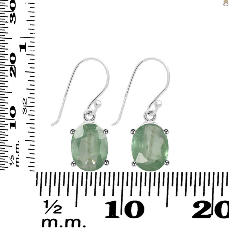 Kyanite (Green) Earring KYN-RDE-673-G.