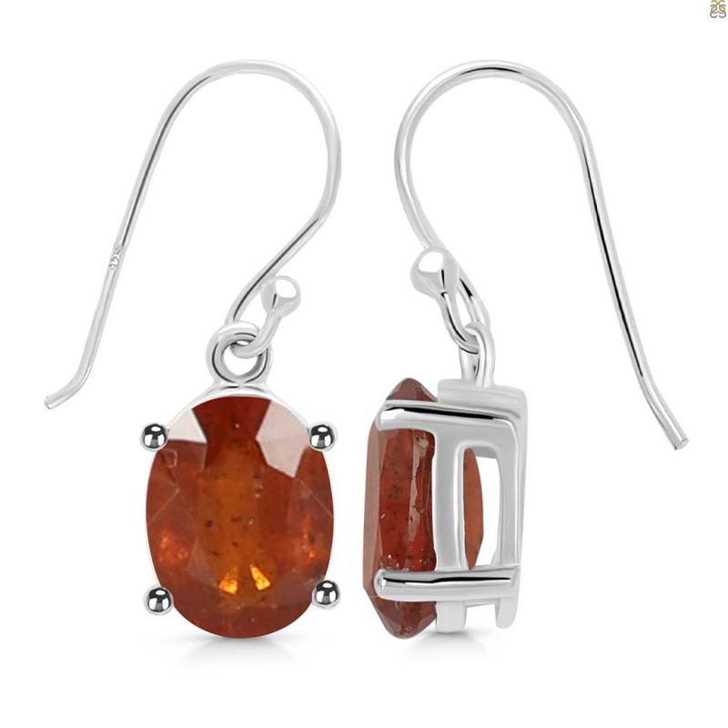 Kyanite (Orange) Earring