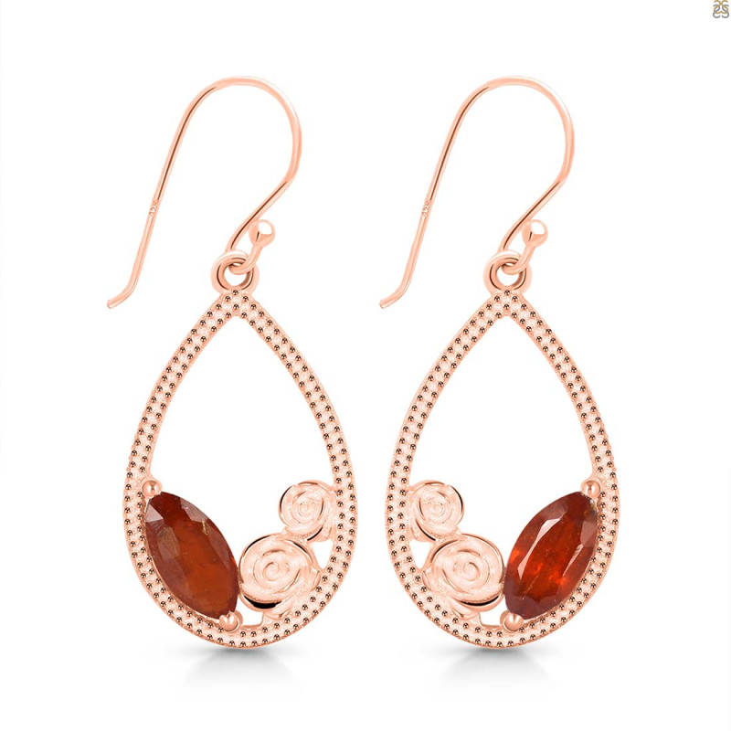 Kyanite (Orange) Earring KYN-RDE-69-O.