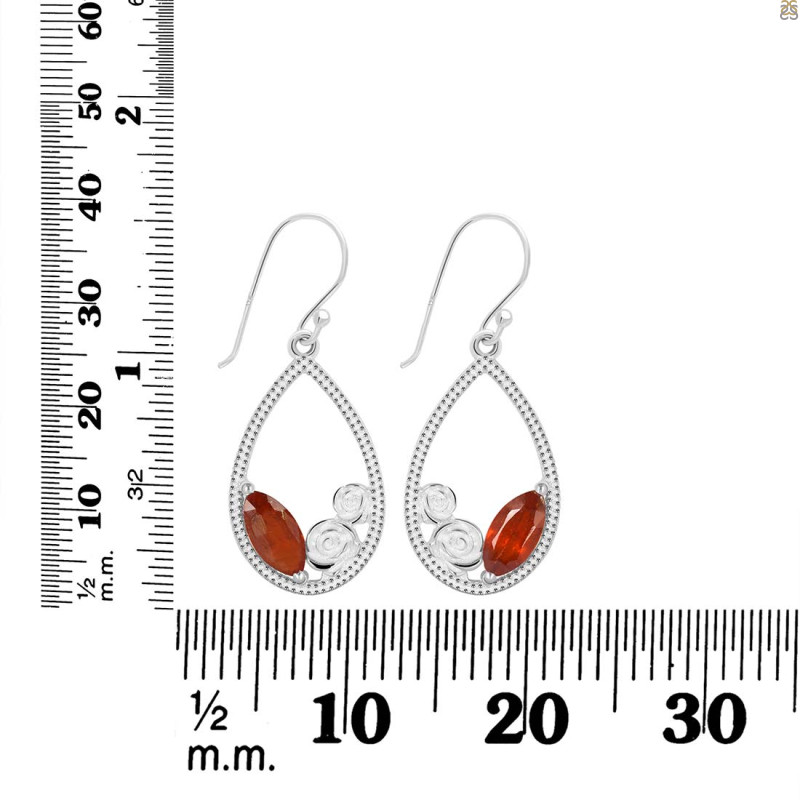 Kyanite (Orange) Earring KYN-RDE-69-O.