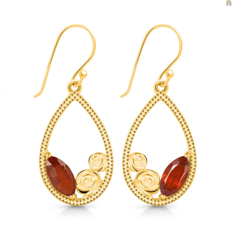 Kyanite (Orange) Earring KYN-RDE-69-O.