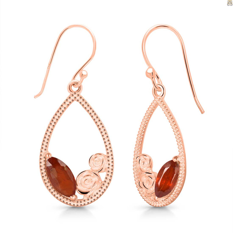 Kyanite (Orange) Earring KYN-RDE-69-O.
