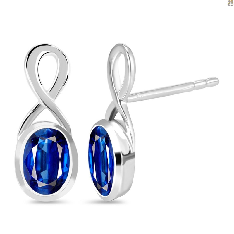 Kyanite Stud Earring