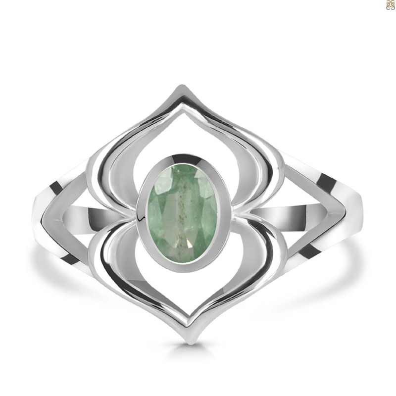 Kyanite (Green) Ring KYN-RDR-168-G.