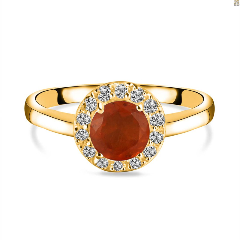 Kyanite (Orange) Ring KYN-RDR-1768-O.