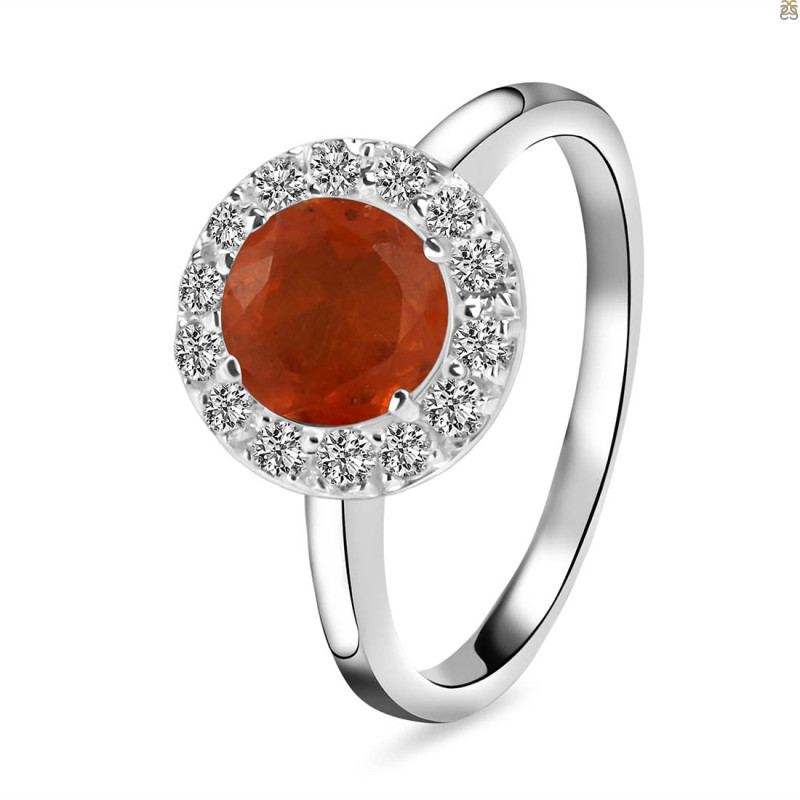 Kyanite (Orange) Ring