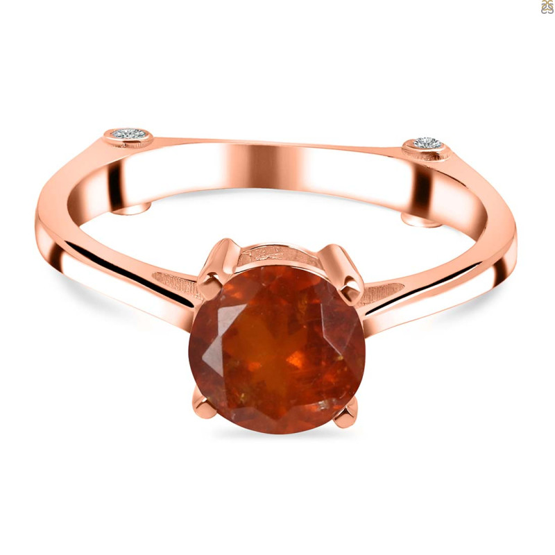 Kyanite (Orange) Ring KYN-RDR-1786-O.