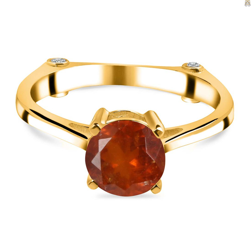 Kyanite (Orange) Ring KYN-RDR-1786-O.