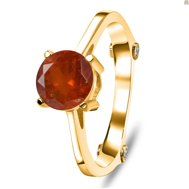 Kyanite (Orange) Ring KYN-RDR-1786-O.