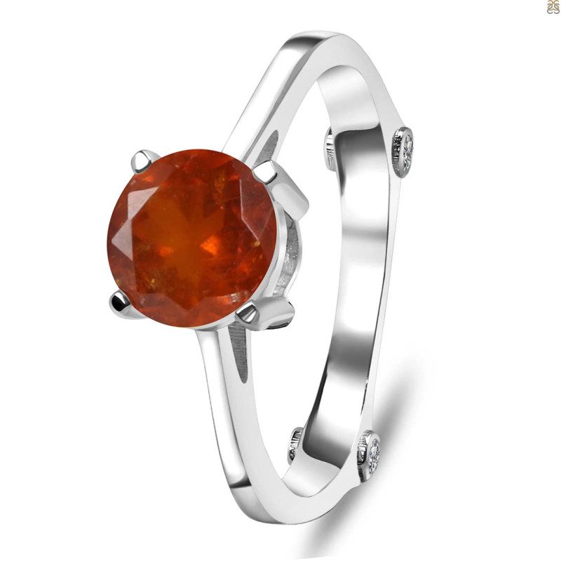 Kyanite (Orange) Ring