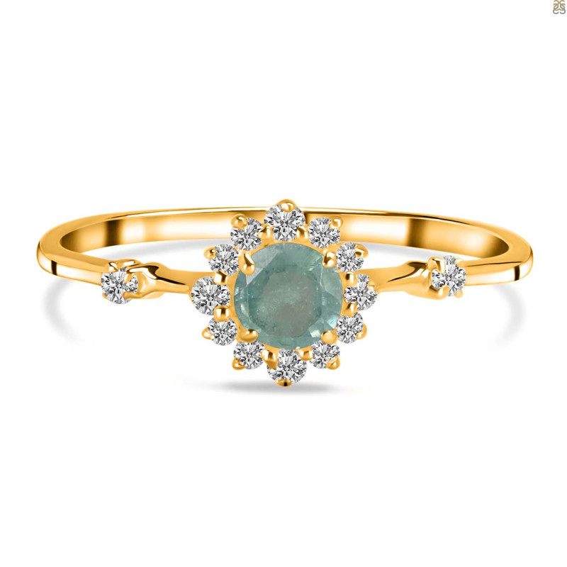 Kyanite (Green) Ring KYN-RDR-1937-G.