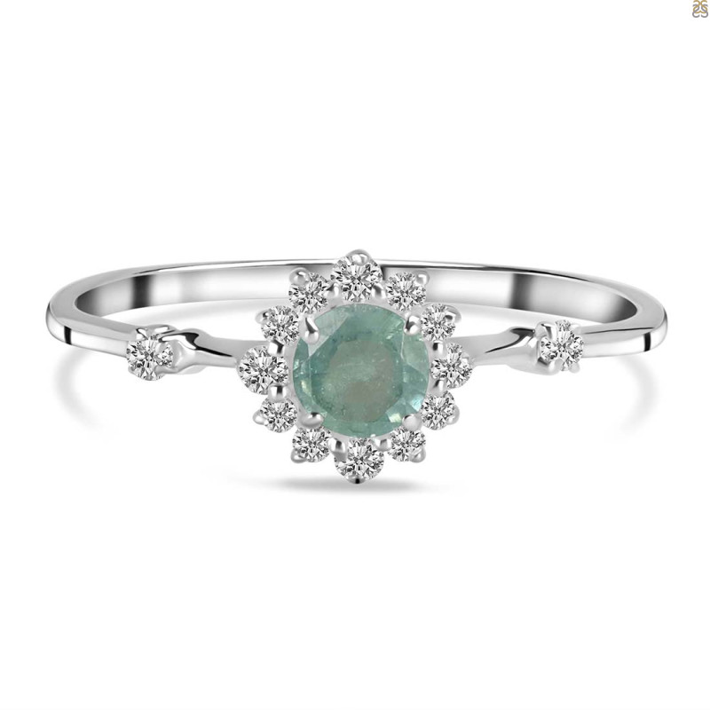 Kyanite (Green) Ring KYN-RDR-1937-G.