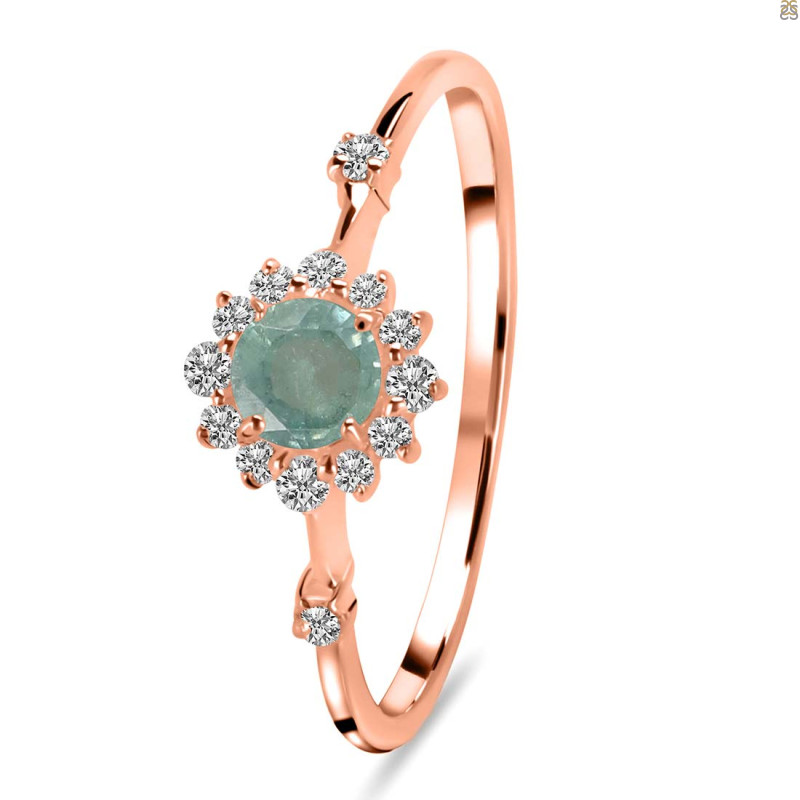 Kyanite (Green) Ring KYN-RDR-1937-G.