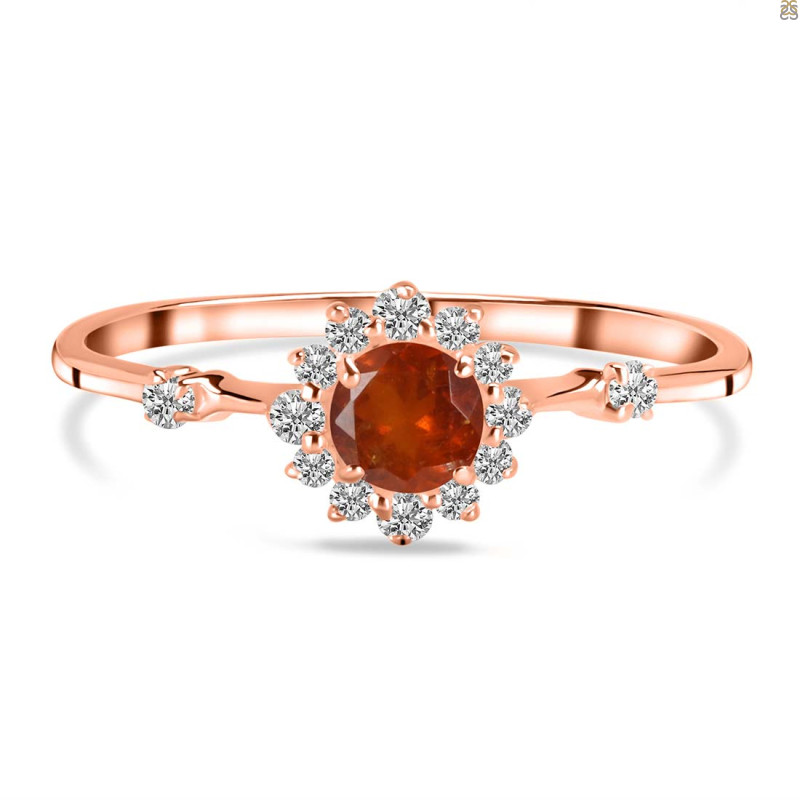 Kyanite (Orange) Ring KYN-RDR-1937-O.