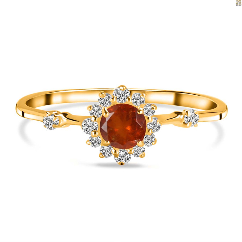 Kyanite (Orange) Ring KYN-RDR-1937-O.