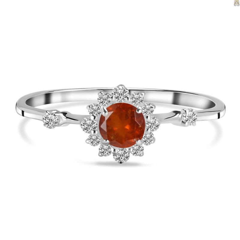 Kyanite (Orange) Ring KYN-RDR-1937-O.