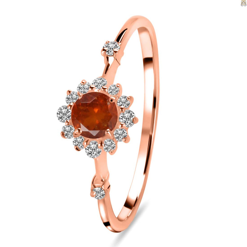 Kyanite (Orange) Ring KYN-RDR-1937-O.