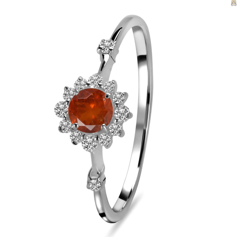 Kyanite (Orange) Ring KYN-RDR-1937-O.