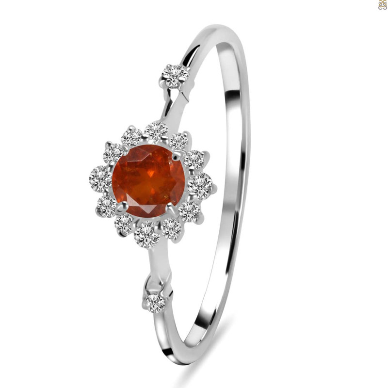 Kyanite (Orange) Ring