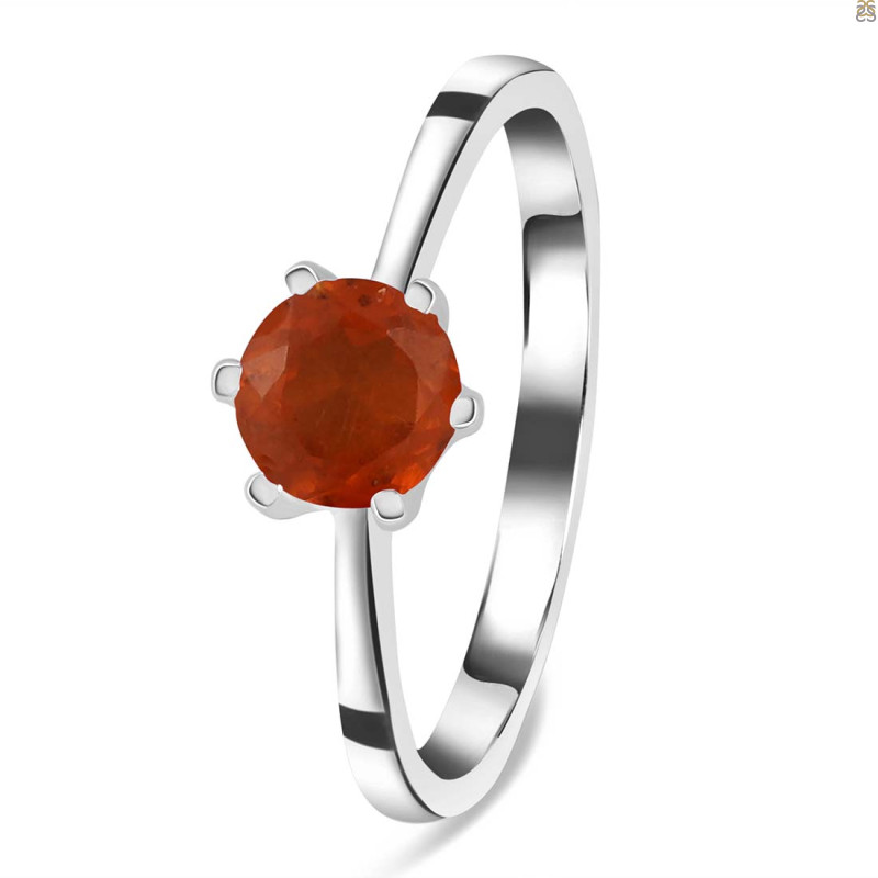 Orange Kyanite Ring