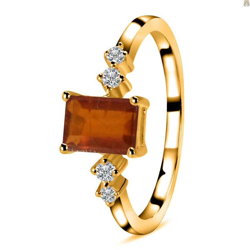 Kyanite (Orange) Ring KYN-RDR-2187-O.
