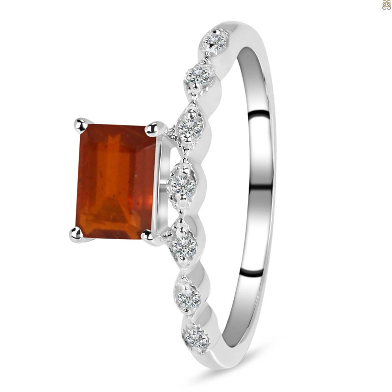 Kyanite (Orange) Ring