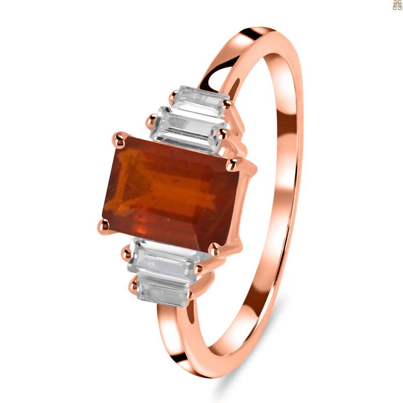 Kyanite (Orange) Ring KYN-RDR-2249-O.