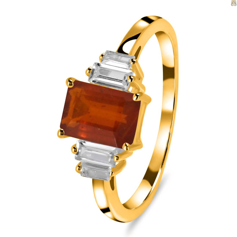 Kyanite (Orange) Ring KYN-RDR-2249-O.