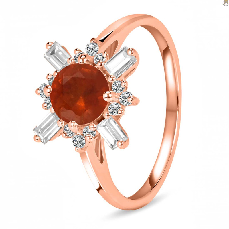 Kyanite (Orange) Ring KYN-RDR-2264-O.