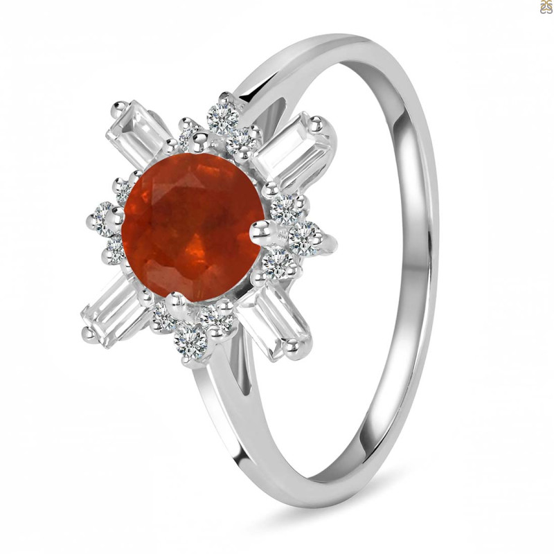 Kyanite (Orange) Ring