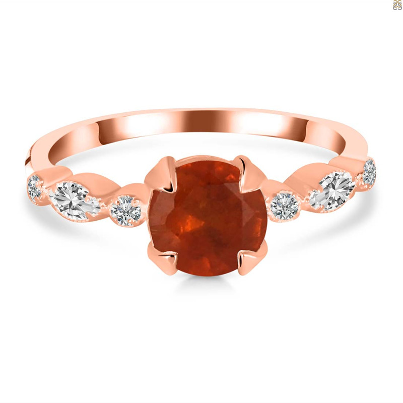 Kyanite (Orange) Ring KYN-RDR-2269-O.