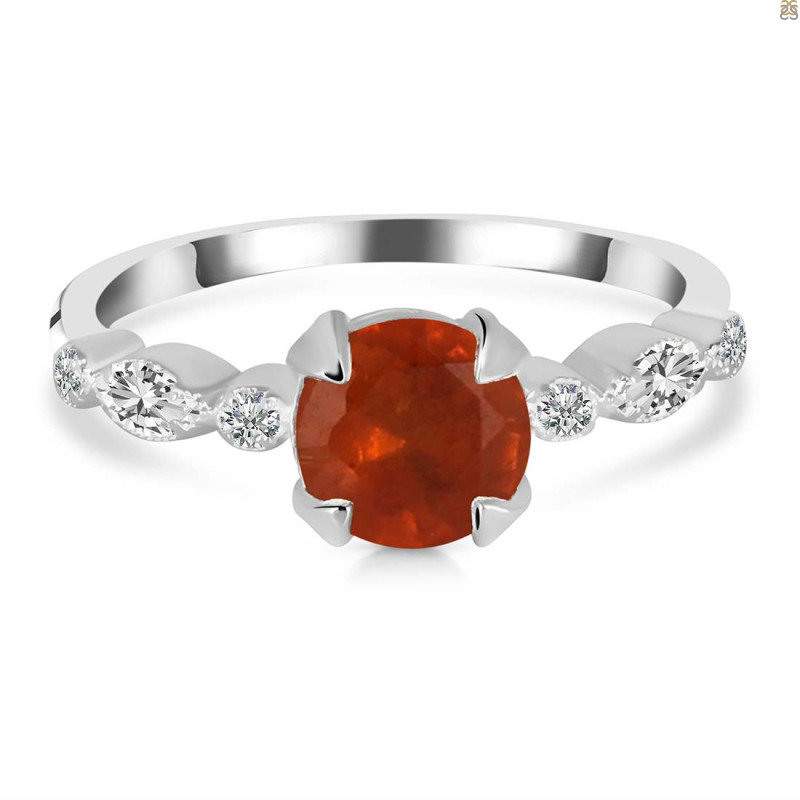 Kyanite (Orange) Ring KYN-RDR-2269-O.