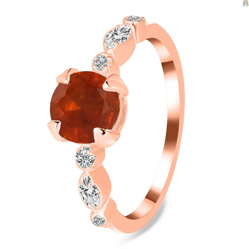 Kyanite (Orange) Ring KYN-RDR-2269-O.