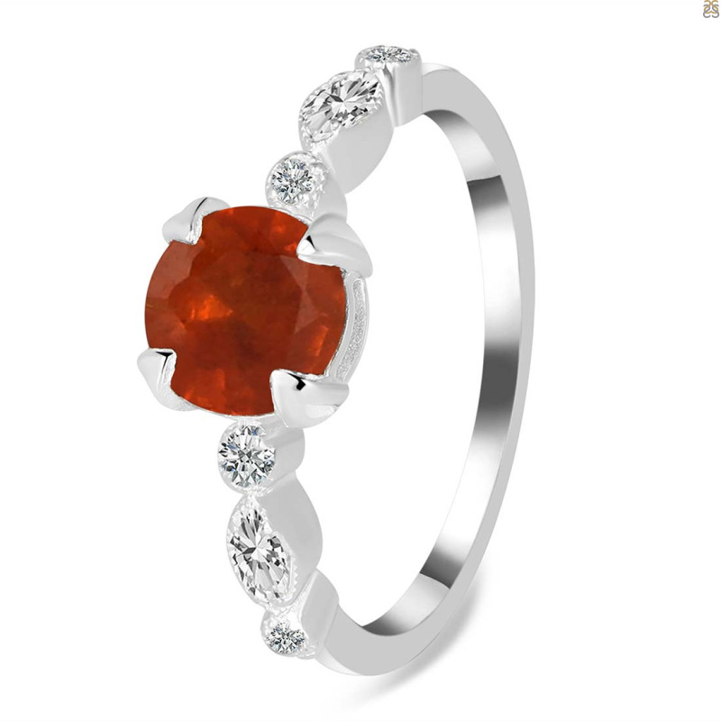 Kyanite (Orange) Ring