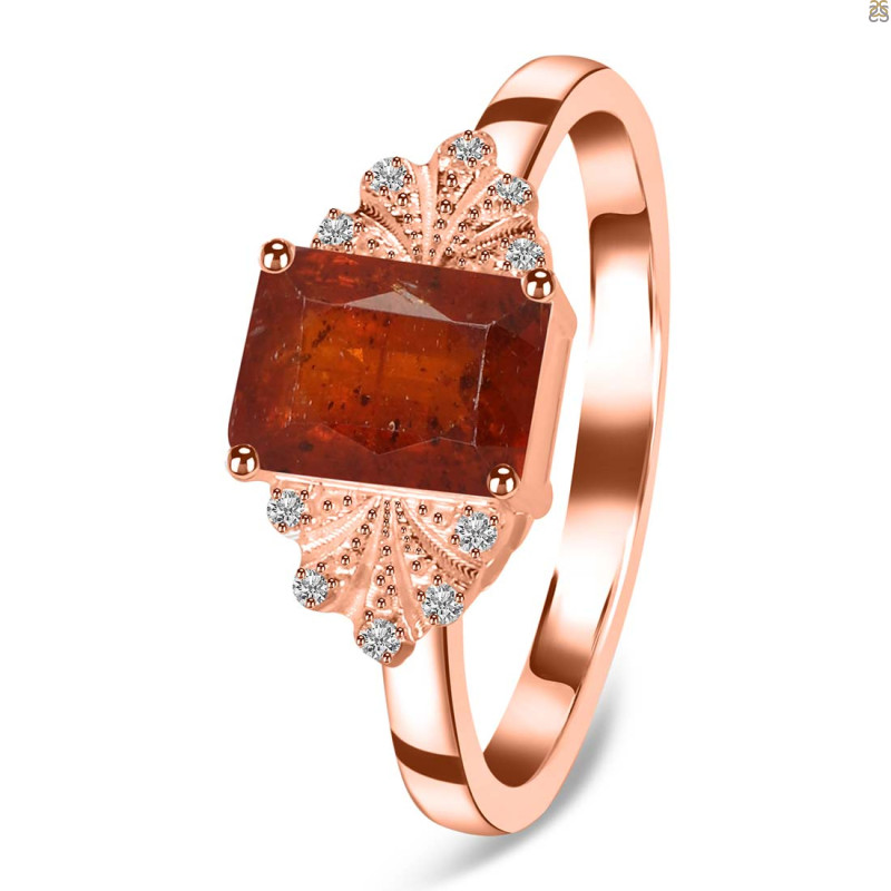 Kyanite (Orange) Ring KYN-RDR-2272-O.