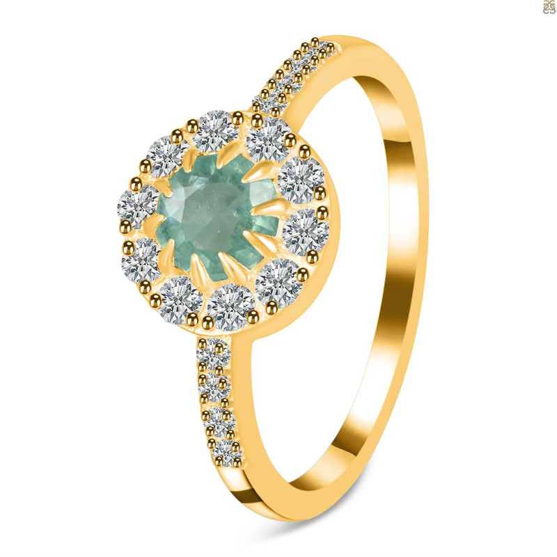 Kyanite (Green) Ring KYN-RDR-2281-G.