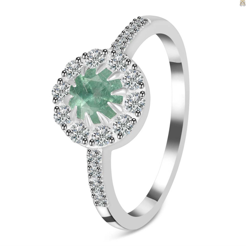Kyanite (Green) Ring