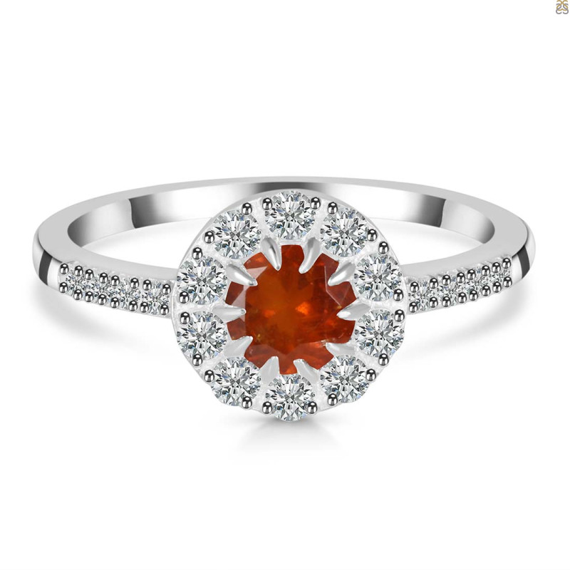 Kyanite (Orange) Ring KYN-RDR-2281-O.