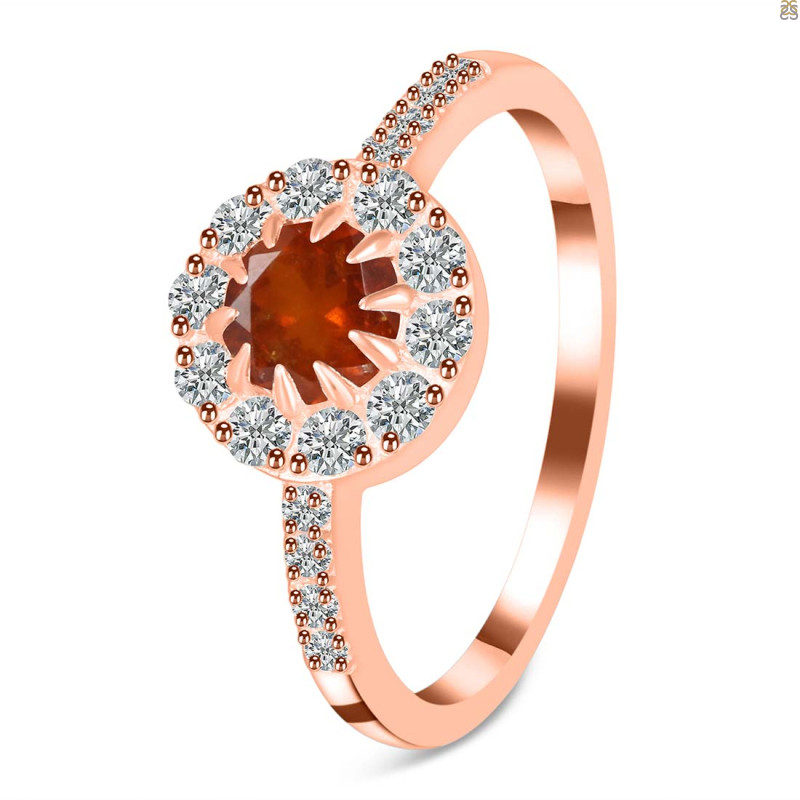 Kyanite (Orange) Ring KYN-RDR-2281-O.