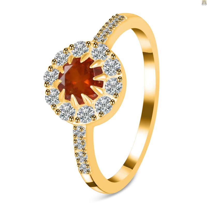 Kyanite (Orange) Ring KYN-RDR-2281-O.