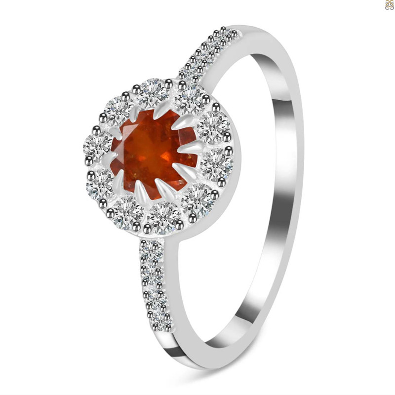 Kyanite (Orange) Ring