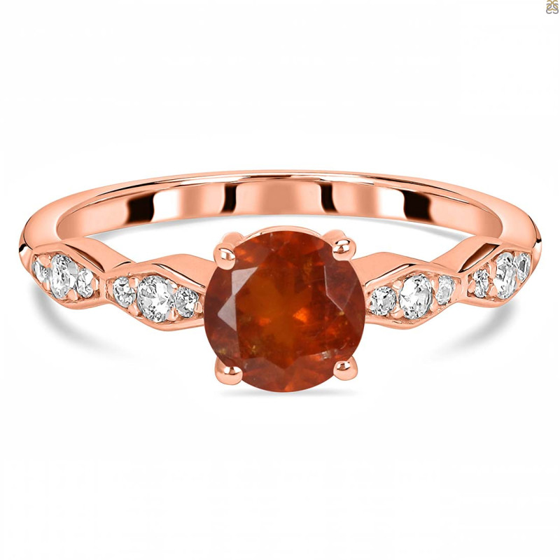 Kyanite (Orange) Ring KYN-RDR-2288-O.