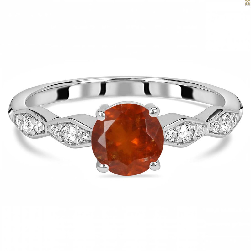 Kyanite (Orange) Ring KYN-RDR-2288-O.