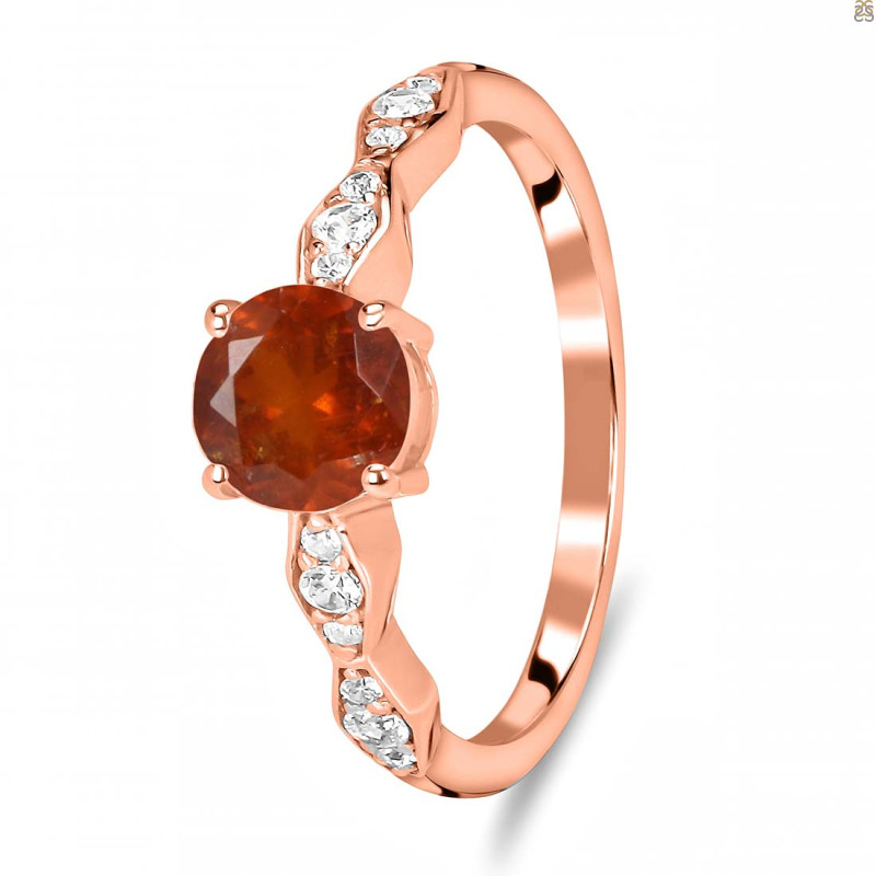 Kyanite (Orange) Ring KYN-RDR-2288-O.
