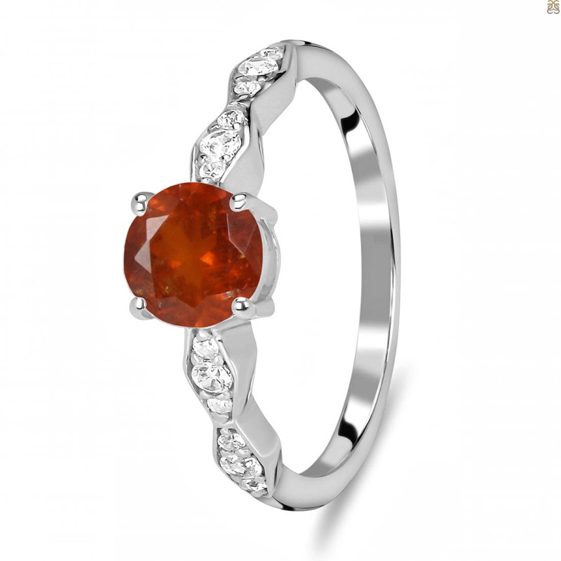 Kyanite (Orange) Ring